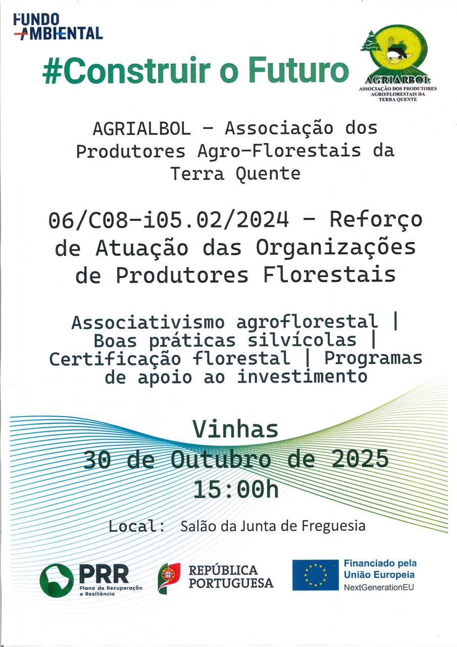 Refor&ccedil;o de Atua&ccedil;&atilde;o das Organiza&ccedil;&otilde;es de Produtores Florestais