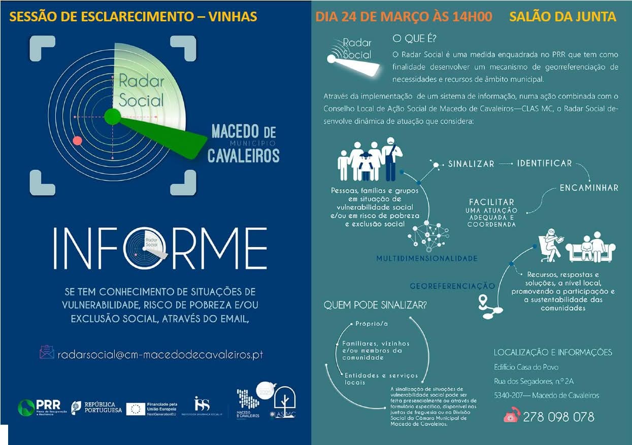 Sess&atilde;o de Esclarecimento Radar Social